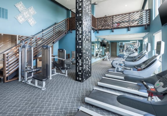 Aura One90 Apartments Fitness Center