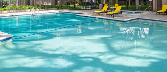 Swimming Pool And Relaxing Area at Wilbur Oaks Apartments, Thousand Oaks, California
