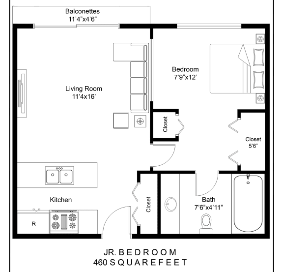Floor Plan  Studio