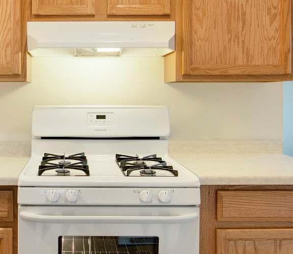 Gas Range at Northeast Villas, Fridley, MN, 55421