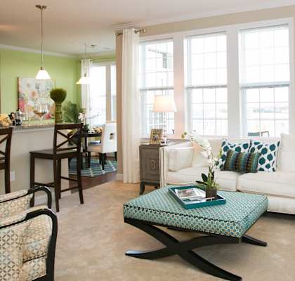 VistaView Apartments Living Room 