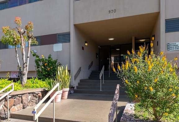Entrance View at Palms at Menlo, Los Angeles, 90006