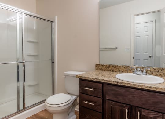 Luxurious Bathroom at Waterford Place Apartments, Overland Park, Kansas