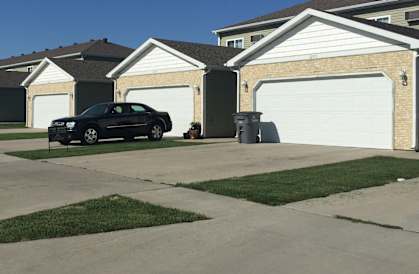 Universally Attached And Detached Garages at Courtyard Townhomes, Minnesota