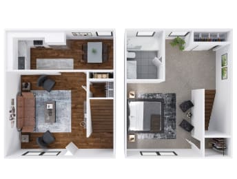 1 Bedroom 1 Bathroom