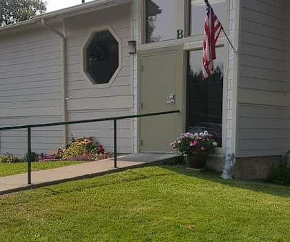 Image of entrance to building