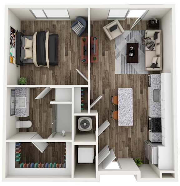 Waverly 3D Floor Plan