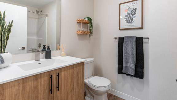 Luxurious Bathroom at Vista Apartments at Edgemont, Edmonton, T6M 1J4