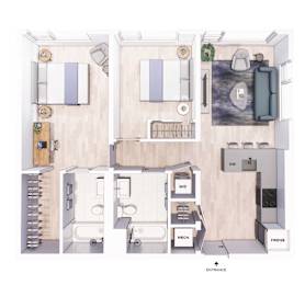 the grand floor plan  2100 sq ft