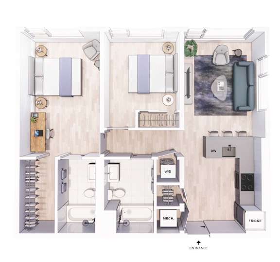 the grand floor plan  2100 sq ft