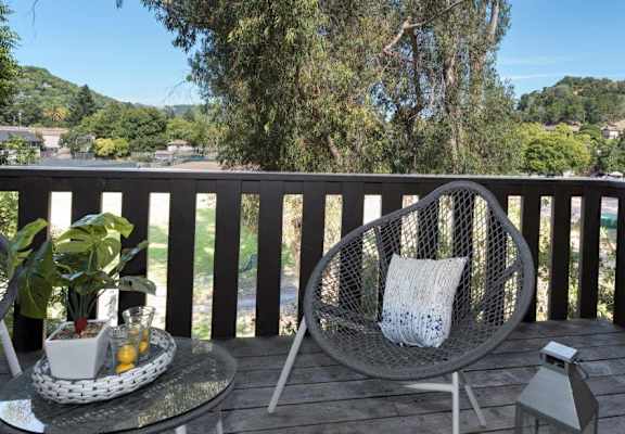 Parkside Apartments Patio View