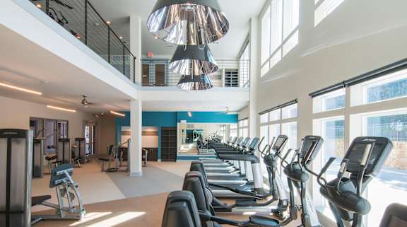 Fitness Center at Parc at White Rock Luxury Apartments in Dallas TX