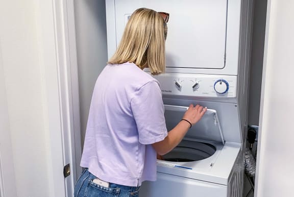 Stacked Washer/Dryer at Arbor Ridge, Minnesota, 55025