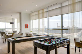 Billiards Table And Foosball Table at 1405 Point, Baltimore