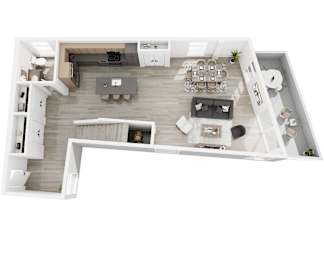 Floor 1: 3 bed, 2.5 bath townhome at Brickside Heights in Millcreek, UT