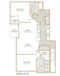 a floor plan of a house