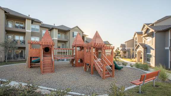 Playground at Ten 06 at Joshua Station Apartments, Joshua, TX 76058