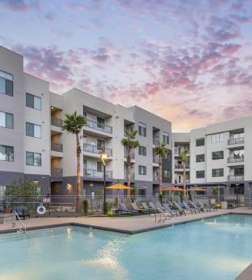 Pool at Parc Broadway Apartments