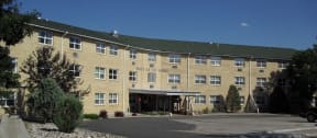 View of main building
