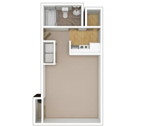 Studio Floor Plan