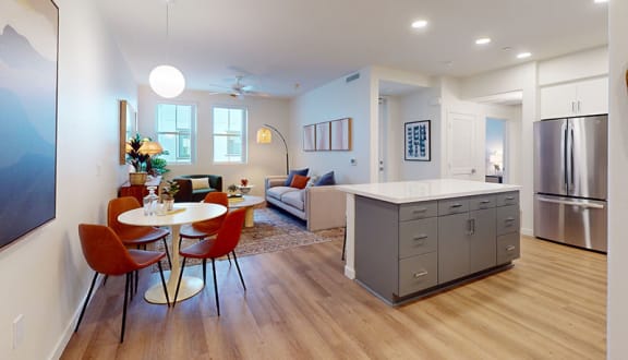 Dining Room at The Villas at Anacapa Canyon, Camarillo, California