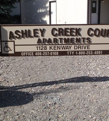 Ashley Creek Sign