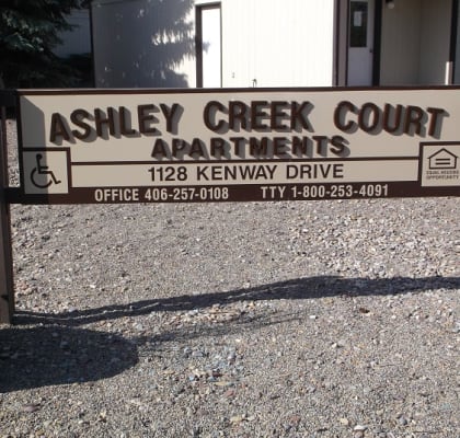 Ashley Creek Sign