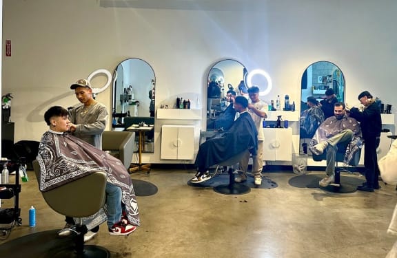 Gray Area Salon at Imperial Hardware Lofts, Riverside, California