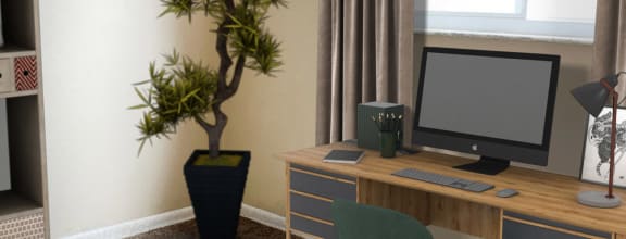 a living room with a couch and a table at Sharondale Woods Apartments, Cincinnati, OH, 45241