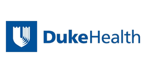 The image is a logo of Duke Health.