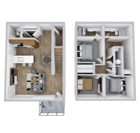 3 bedroom apartments