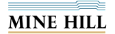 A graphic with blue and beige horizontal lines.