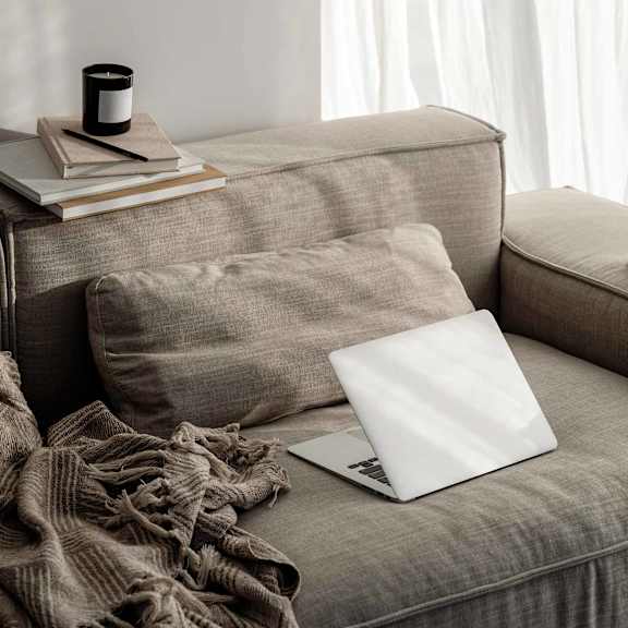 Grey couch