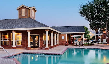 pool and building exterior