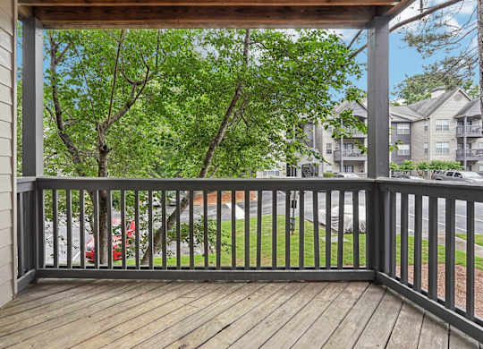 Patio with storage