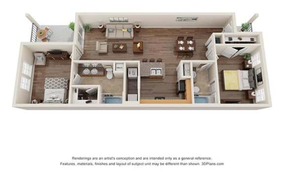 Floor Plan  a floor plan of a house with a wooden floor