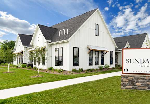 a home with a sign that says sundance