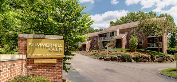 Monument Signage For Summerhill Glen Apartments.