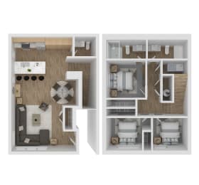 3 bedroom apartments
