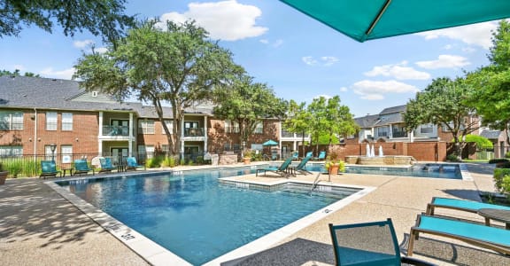 our apartments at the district feature a resort style pool