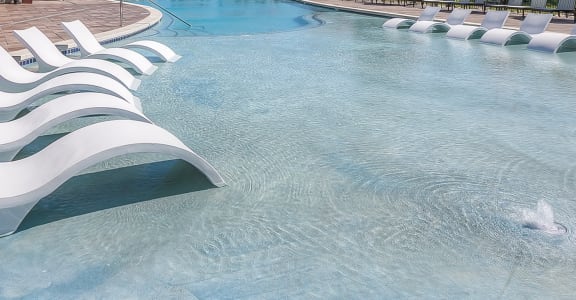 Pool With Sundecks at Waterside Residences on Quivira, Lenexa, KS