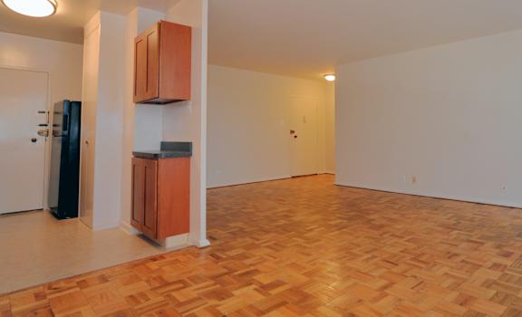 Large living and dining rooms