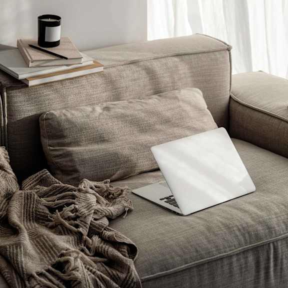 Grey couch