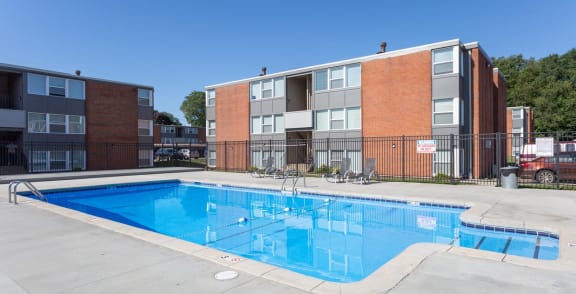 pool brick building