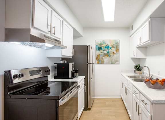 Kitchen at Blue Agave Villas in Rio Rancho