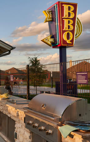 Caso Santa Rita Ranch Apartments Outdoor BBQ Grill