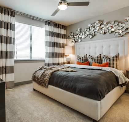 Centric One90 Apartments Model Bedroom