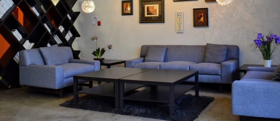 modern community lounge