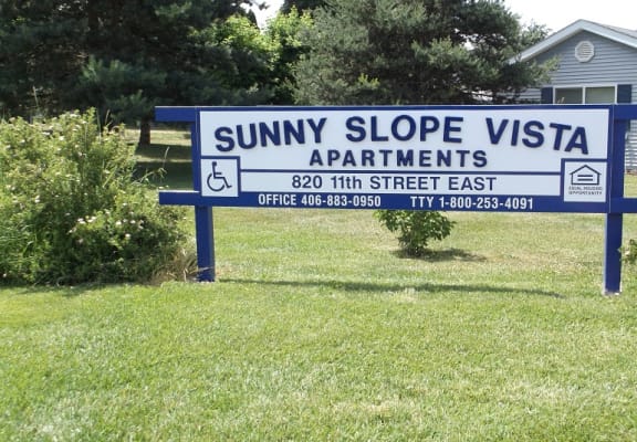 Image of Sunny Slope Vista sign