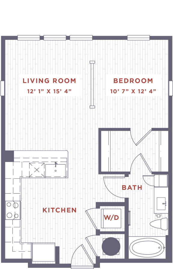 a diagram of a living room and a dining room floor plan